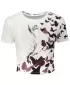 Dámský funkční crop top premium ALTISPORT VOJ/ALW022TR07 BÍLÁ