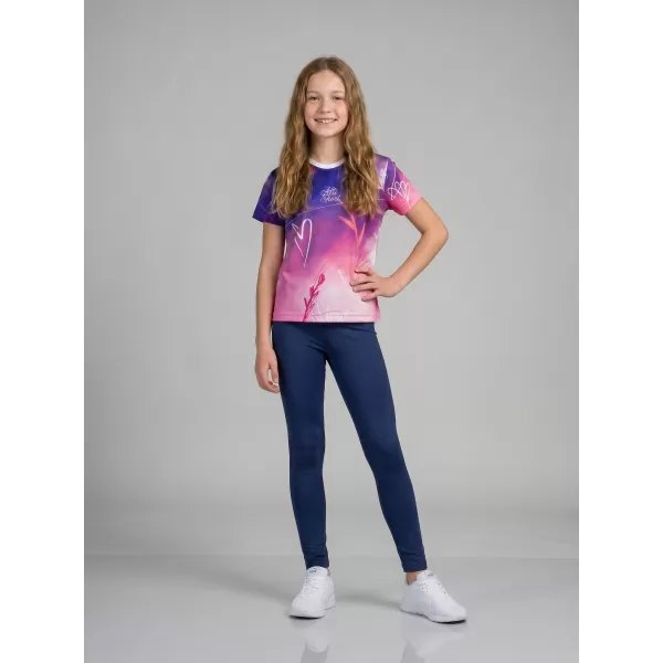  Dětské funkční triko premium ALTISPORT VOJ/ALK083TR01 FIALOVÁ 