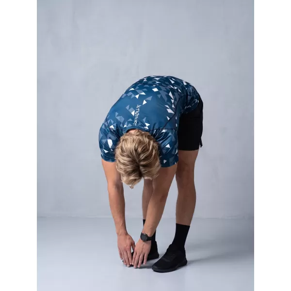  Pánské funkční kompresní triko premium ALTISPORT VOJ/ALM108TR04 NAVY-BÍLÁ 