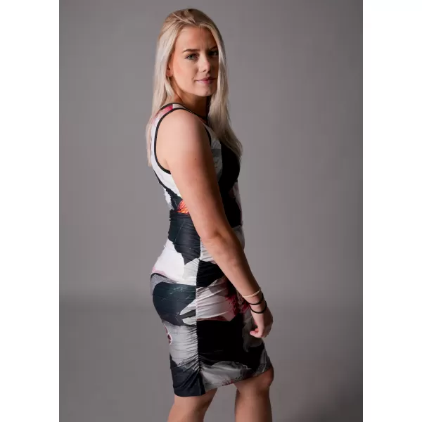  Dámské šaty premium ALTISPORT VOJ/ALW117SAT03 DARK-LILIE 
