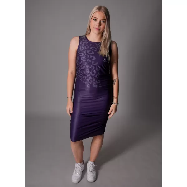  Dámské šaty premium ALTISPORT VOJ/ALW047SAT03 FIALOVÁ 