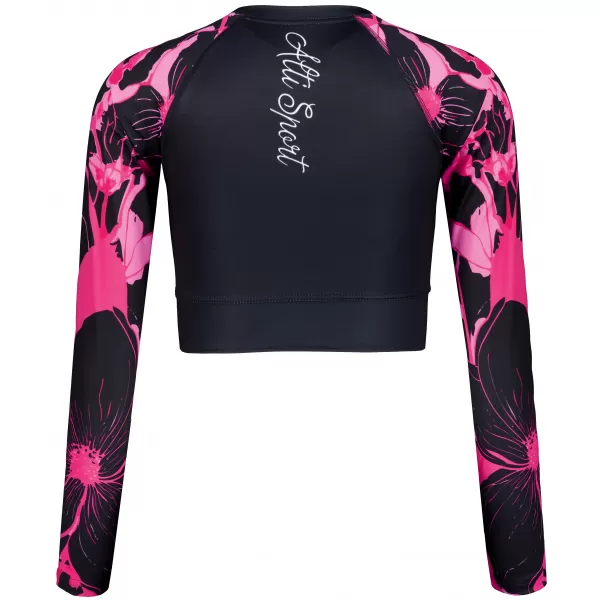  Dámský funkční crop top premium ALTISPORT VOJ/ALW114TR04 HOT-PINK 
