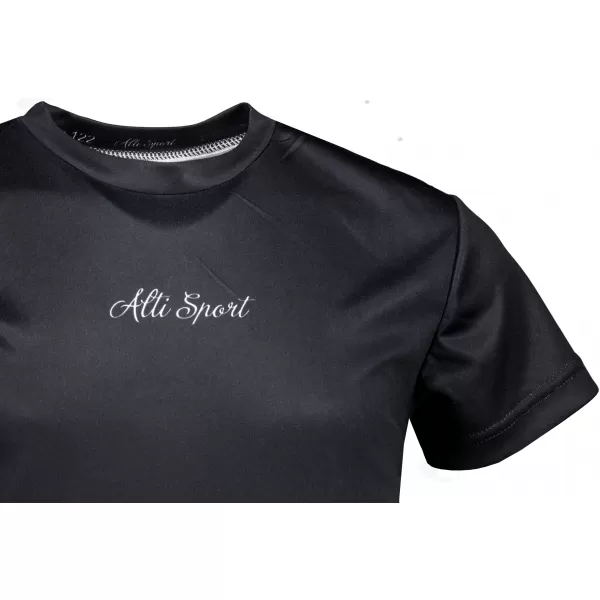  Dětské funkční triko premium ALTISPORT VOJ/ALK075TR01 ČERNÁ 