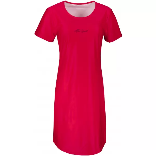  Dámské prodloužené triko/šaty premium ALTISPORT VOJ/ALW075SAT02 BRIGHT-RED 