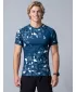 Pánské funkční kompresní triko premium ALTISPORT VOJ/ALM108TR04 NAVY-BÍLÁ