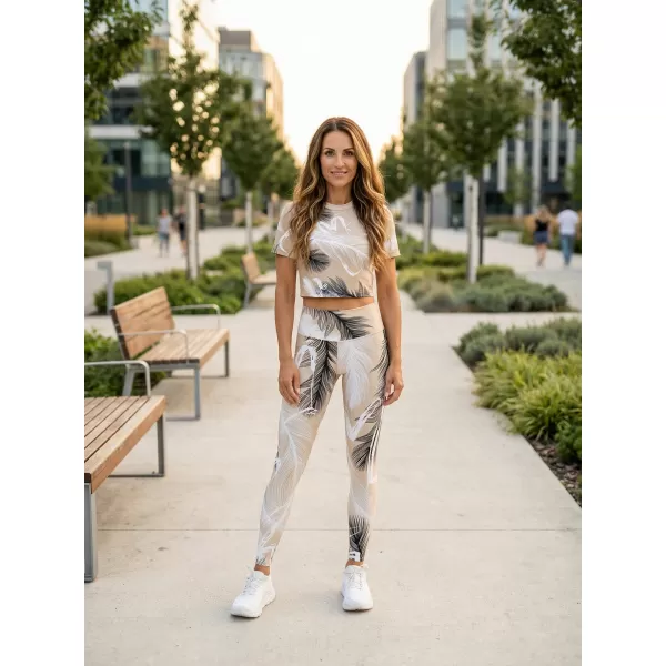  Dámský crop top premium ALTISPORT VOJ/ALW001TR07 HNĚDÁ 