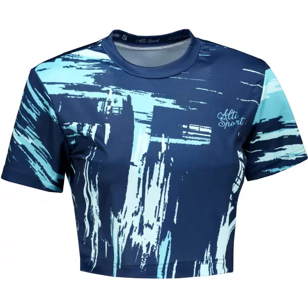  Dámský crop top premium ALTISPORT VOJ/ALW010TR07 KRÁLOVSKÁ MODRÁ KRÁLOVSKÁ MODRÁ 