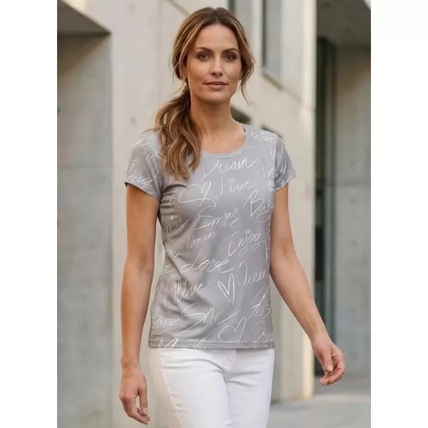  Dámské volnočasové triko premium ALTISPORT VOJ/ALW084TR06 BÉŽOVÁ 