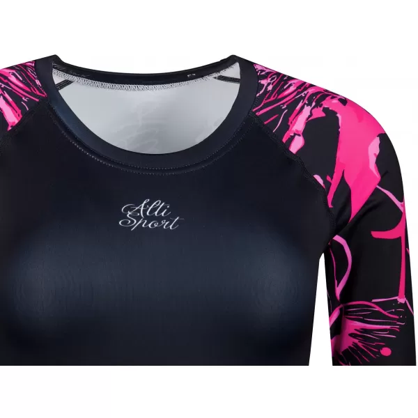  Dámský funkční crop top premium ALTISPORT VOJ/ALW114TR04 HOT-PINK 
