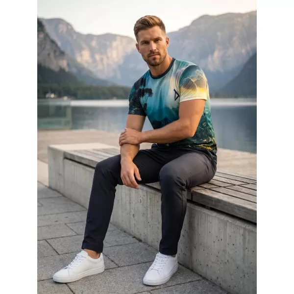  Pánské volnočasové triko premium ALTISPORT VOJ/ALM116TR06 BOUŘE 