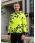 Pánská funkční mikina premium ALTISPORT VOJ/ALM108MI01 NEON ŽLUTÁ