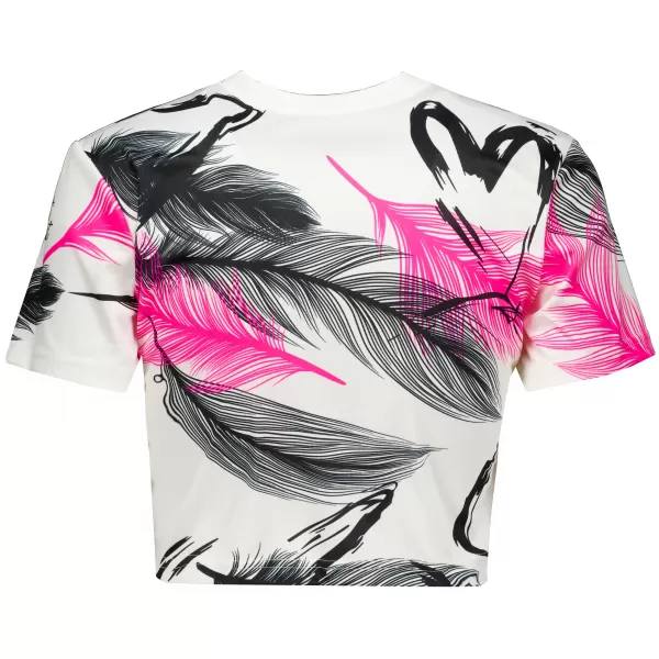  Dámský crop top premium ALTISPORT VOJ/ALW001TR07 BÍLÁ 