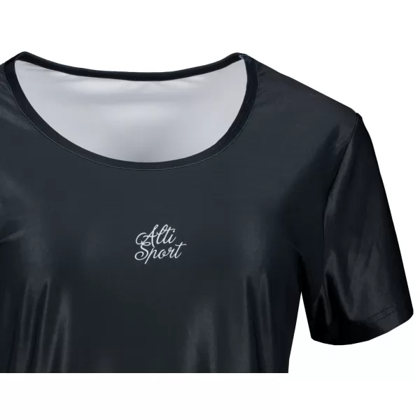  Dámské prodloužené triko premium ALTISPORT VOJ/ALW090SAT02 ČERNÁ 