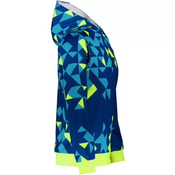  Pánská funkční mikina premium ALTISPORT VOJ/ALM108MI01 NAVY-NEON ŽLUTÁ 