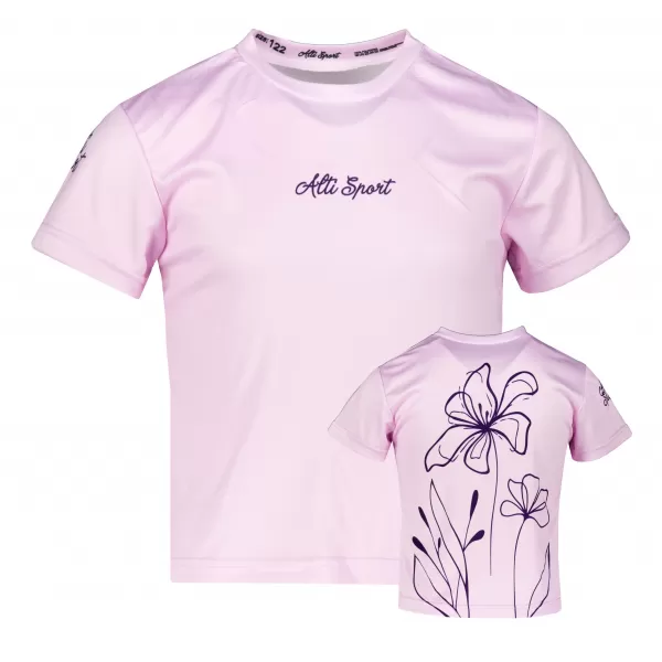  Dětské funkční triko premium ALTISPORT VOJ/ALK075TR01 BABY PINK 