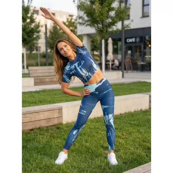  Dámský crop top premium ALTISPORT VOJ/ALW010TR07 KRÁLOVSKÁ MODRÁ KRÁLOVSKÁ MODRÁ 