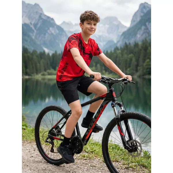  Dětské funkční triko premium ALTISPORT VOJ/ALK071TR01 ČERVENÁ 