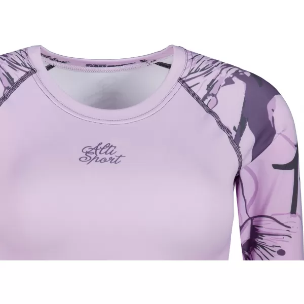  Dámský funkční crop top premium ALTISPORT VOJ/ALW114TR04 RŮŽOVÁ 