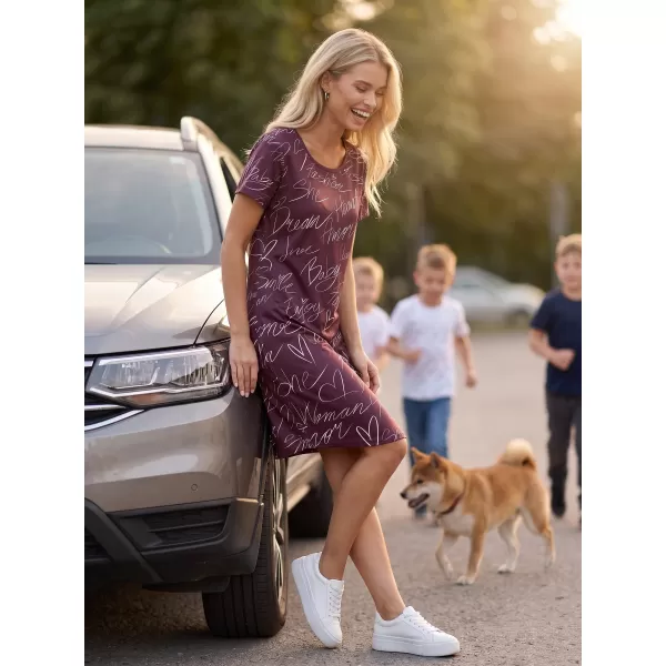  Dámské prodloužené triko/šaty premium ALTISPORT VOJ/ALW084SAT02 RUDÁ 