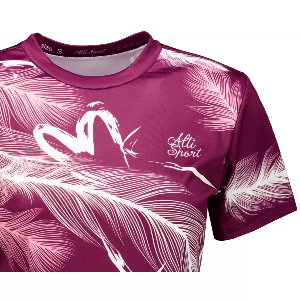  Dámský crop top premium ALTISPORT VOJ/ALW001TR07 FUCHSIOVÁ 