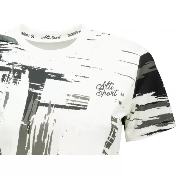  Dámský crop top premium ALTISPORT VOJ/ALW010TR07 BÍLÁ BÍLÁ 
