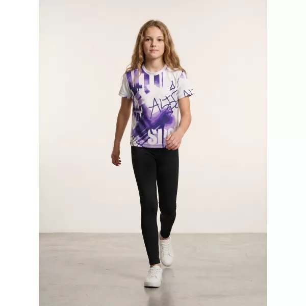  Dětské funkční triko premium ALTISPORT VOJ/ALK076TR01 VIOLET/WHITE 
