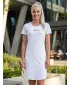 Dámské prodloužené triko/šaty premium ALTISPORT VOJ/ALW075SAT02 WHITE