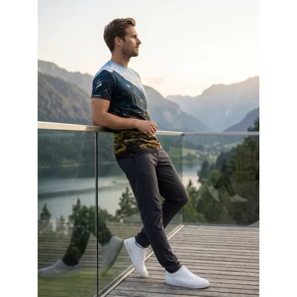  Pánské volnočasové triko premium ALTISPORT VOJ/ALM116TR06 HORY 
