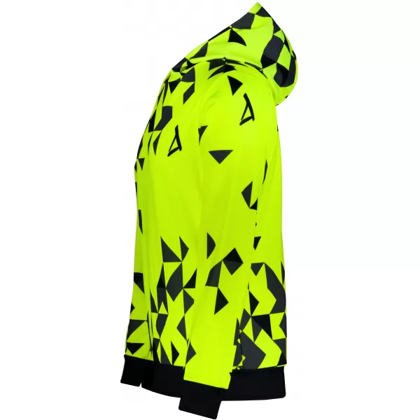  Pánská funkční mikina premium ALTISPORT VOJ/ALM108MI01 NEON ŽLUTÁ 