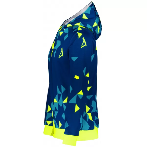  Pánská funkční mikina premium ALTISPORT VOJ/ALM108MI01 NAVY-NEON ŽLUTÁ 