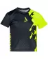 Dětské funkční triko premium ALTISPORT VOJ/ALM112TR01 ČERNÁ-FLUO YELLOW