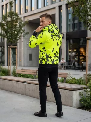 Pánská funkční mikina premium ALTISPORT VOJ/ALM108MI01 NEON ŽLUTÁ