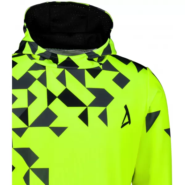  Pánská funkční mikina premium ALTISPORT VOJ/ALM108MI01 NEON ŽLUTÁ 