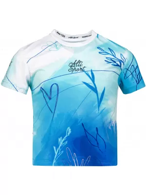 Dětské funkční triko premium ALTISPORT VOJ/ALK083TR01 BÍLOMODRÁ
