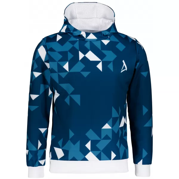 Pánská funkční mikina premium ALTISPORT VOJ/ALM108MI01 NAVY-BÍLÁ 
