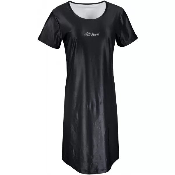  Dámské prodloužené triko/šaty premium ALTISPORT VOJ/ALW075SAT02 BLACK 