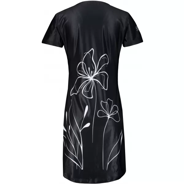  Dámské prodloužené triko/šaty premium ALTISPORT VOJ/ALW075SAT02 BLACK 