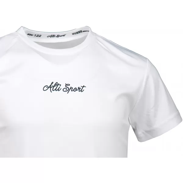  Dětské funkční triko premium ALTISPORT VOJ/ALK075TR01 BÍLÁ 