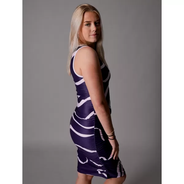  Dámské šaty premium ALTISPORT VOJ/ALW088SAT03 FIALOVÁ 