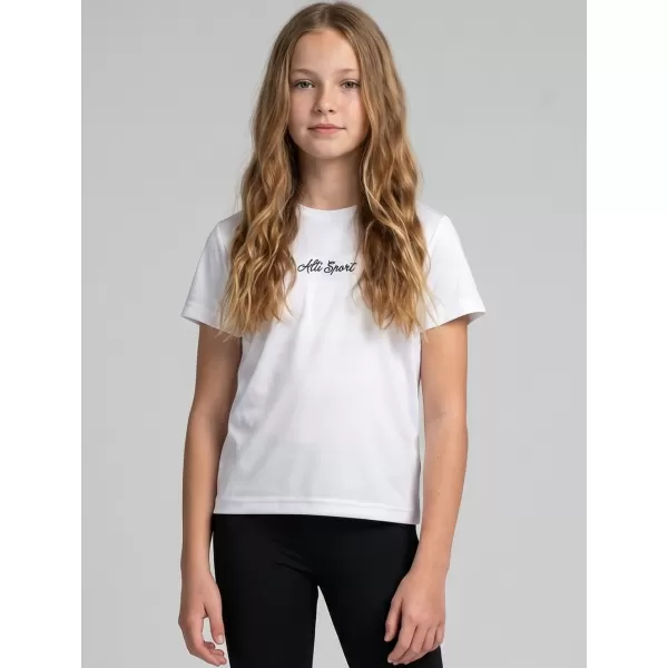  Dětské funkční triko premium ALTISPORT VOJ/ALK075TR01 BÍLÁ 