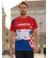 Pánské tričko premium ALTISPORT VOJ/ALM036HR/TR01 CHORVATSKO