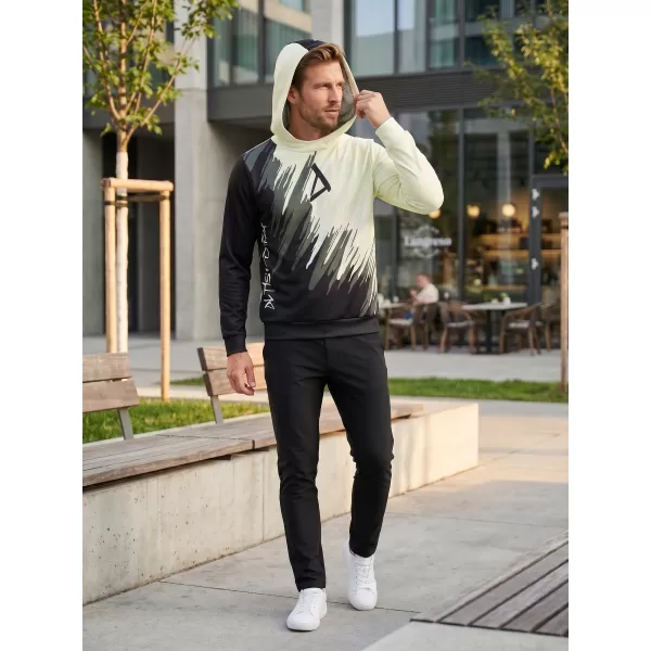  Pánská funkční mikina premium ALTISPORT VOJ/ALM006MI01 ČERNÁ/SLONOVÁ KOST 