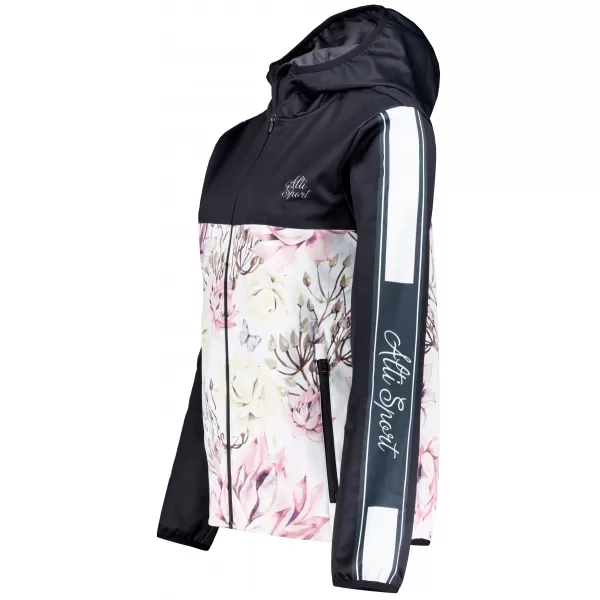  Dámská softshellová bunda premium ALTISPORT VOJ/ALW008JACK01 ČERNÁ 