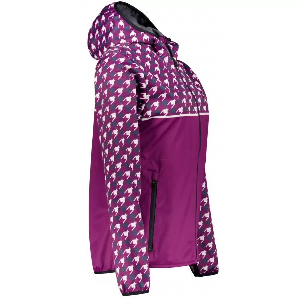 Dámská softshellová bunda premium ALTISPORT VOJ/ALW048JACK01 FIALOVÁ 