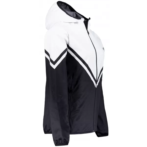  Dámská softshellová bunda premium ALTISPORT VOJ/ALW101JACK01 ČERNOBÍLÁ 