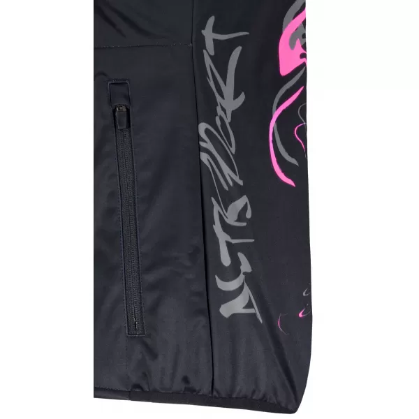  Dámská softshellová bunda premium ALTISPORT VOJ/ALW064JACK01 ČERNORŮŽOVÁ 