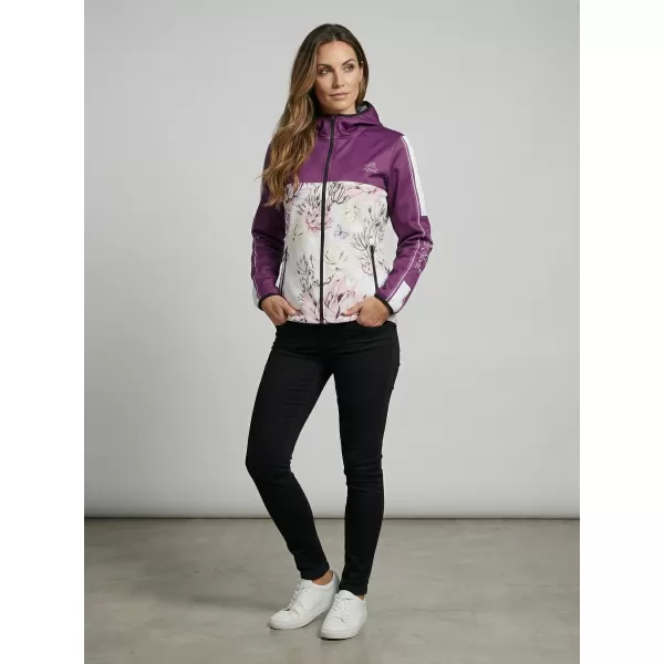  Dámská softshellová bunda premium ALTISPORT VOJ/ALW008JACK01 VÍNOVÁ 
