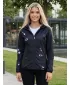 Dámská softshellová bunda premium ALTISPORT VOJ/ALW077JACK01 ČERNÁ/FIALOVÁ