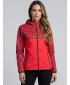 Dámská softshellová bunda premium ALTISPORT VOJ/ALW048JACK01 ČERVENÁ