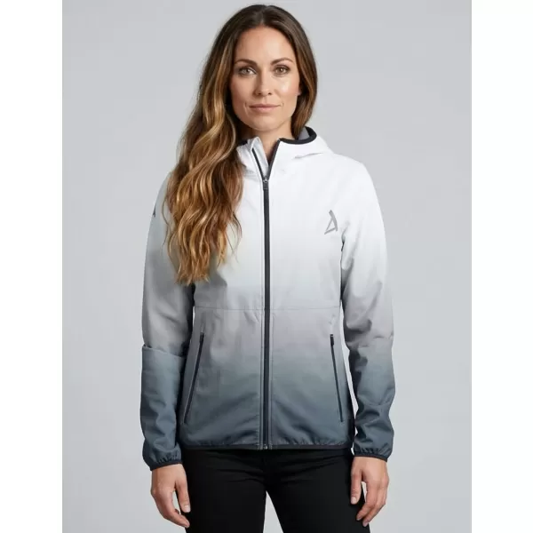 Dámská softshellová bunda premium ALTISPORT VOJ/ALW126JACK01 ČERNOBÍLÁ 